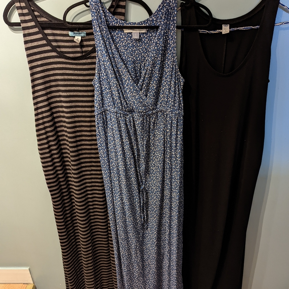 Maternity Dresses (bundle of three)